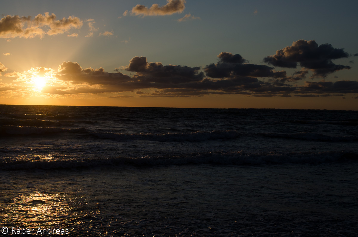 Sonnenuntergang Nordseeland, Sejerø Bugt